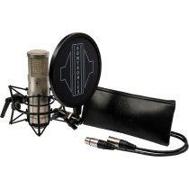 Multi-Pattern Condenser Microphone with Accessories, Silver