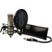 Multi-Pattern Condenser Microphone with Accessories, Silver