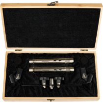 Matched Stereo Pair of Small-Diaphragm Condenser Microphones, Silver