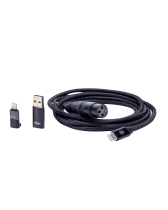 Microphone, Desktop Stand and Cable Kit, Red