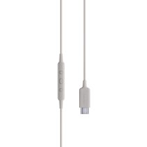 Tracks Headphones with One Button Remote and Microphone, White (USB-C)