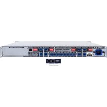 1U 4-Channel Multi-Mode Network Power Amplifier with Protea DSP Software Suite & Dante Digital Inter