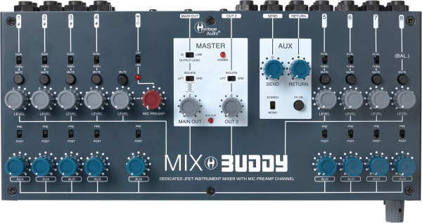 19 Input Small Format Instrument Level Mixer