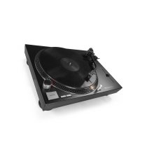 Direct-Drive DJ Turntable with Ortofon OM Black Cartridge, Black