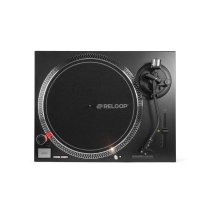Direct-Drive DJ Turntable with Ortofon OM Black Cartridge, Black