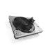 Direct-Drive DJ Turntable with Ortofon OM Black Cartridge, Silver