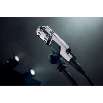 Vintage-Style Dynamic Vocal Microphone for Live Sound, Chrome