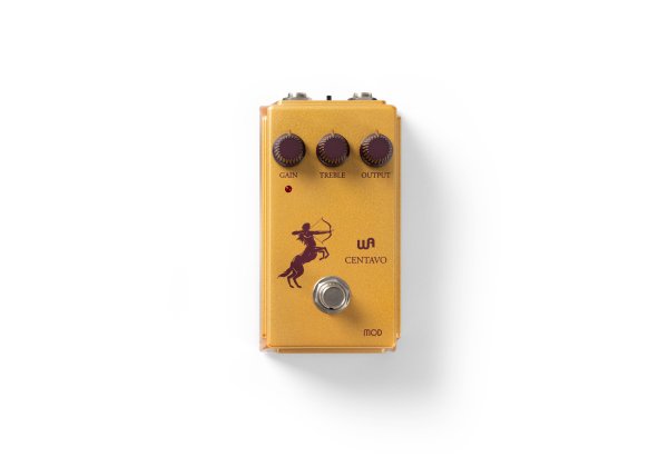 Vintage-Style Overdrive Guitar Effects Pedal