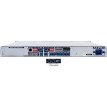 1U 2-Channel Multi-Mode Network Power Amplifier with Protea DSP Software Suite & Dante Digital Int.