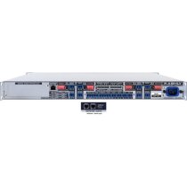1U 4-Channel Multi-Mode Network Power Amplifier with Protea DSP Software Suite & Dante Digital Inter