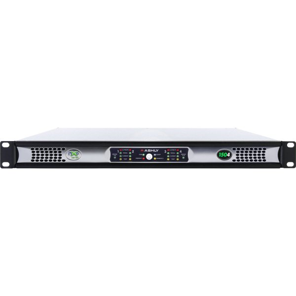 1U 4-Channel Multi-Mode Network Power Amplifier with Protea DSP Software Suite & Dante Digital Inter