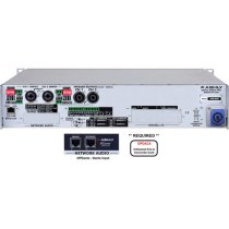NXE Series 2-Channel Networkable Multi-Mode Power Amplifier with OPDAC4 & OPDante Cards