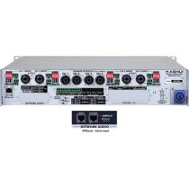 4-Channel Multi-Mode Network Power Amplifier with Protea DSP Software Suite & Dante Digital Int.