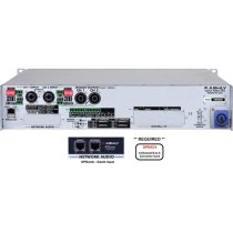 NXE Series 2-Channel Networkable Multi-Mode Power Amplifier with OPDAC4 & OPDante Cards