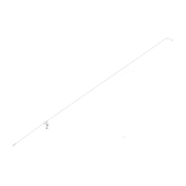 MicroBoom System 84" Gooseneck Condenser Microphone (White, Cardioid)