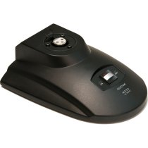 Table Stand with Programmable Switch for Logic-Enabled Conferencing Systems (5-Pin Male XLR Output)