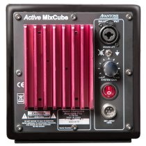 Active MixCube Powered Full-Range Mini Reference Monitors, Black (Single)