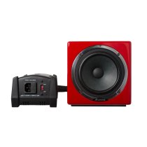 Active MixCube Powered Full-Range Mini Reference Monitors, Red (Single)