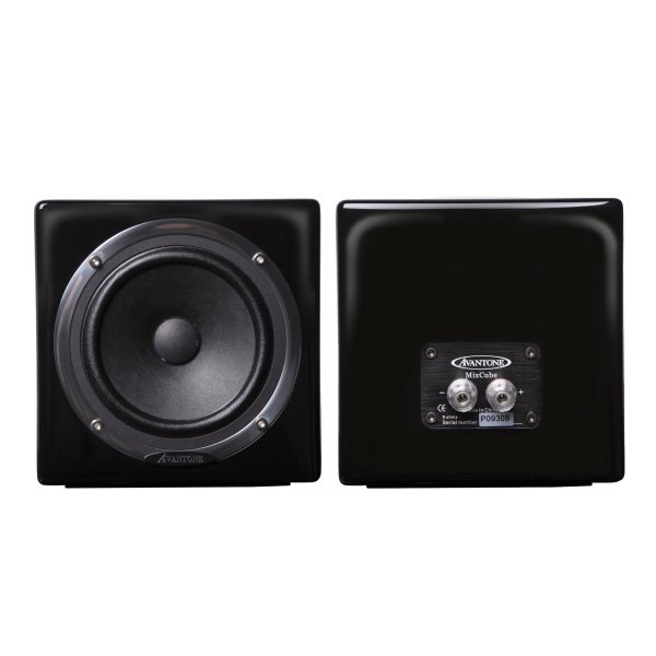 MixCubes Full-Range Mini Reference Monitors, Black (Pair)