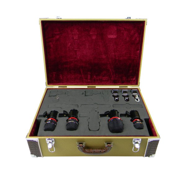4-Mic Drum Microphone Kit