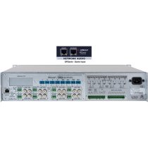 8-Channel 1000W Pema Network Power Amplifier with OPDante Card & Protea DSP Software Suite (70V)