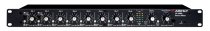 8-Channel Stereo Line Mixer with 8 Stereo Inputs, Each with Individual Level and Balance Controls