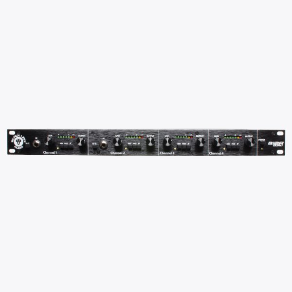 4-Channel Microphone Preamplifier