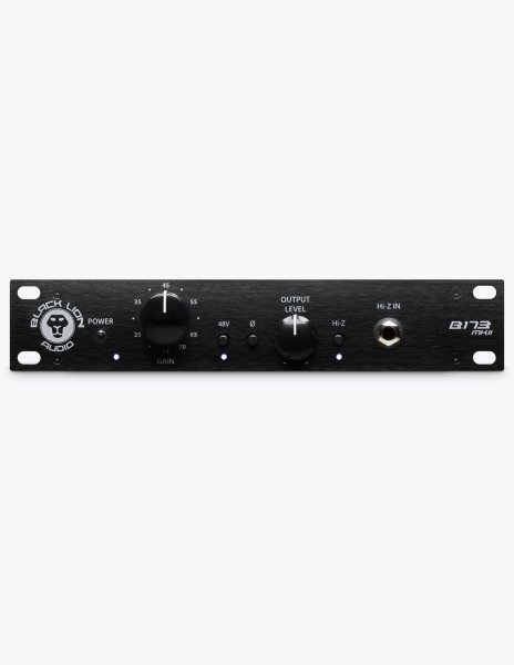 Half-Rack British-Style 4-Channel Microphone Preamp