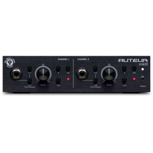 2-Channel Transformer-Coupled Microphone Preamplifier