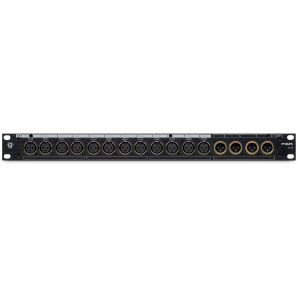 16-point Patchbay with 32 Gold-plated XLR Connectors