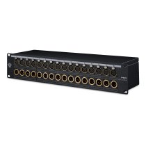 32-Point Gold-Plated XLR / DB25 Patchbay