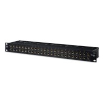 48-Point Gold-Plated TRS Patchbay With 3-Way Switching