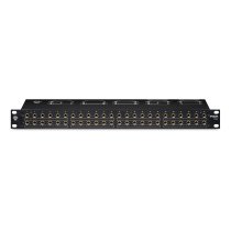 48-Point Gold-Plated TRS Patchbay With 3-Way Switching