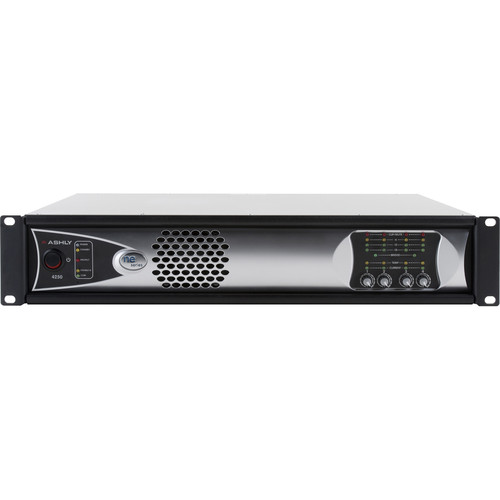 4-Channel 1000W Network-Enabled Power Amplifier with OPDAC4 and OPDante Cards (Low-Z)