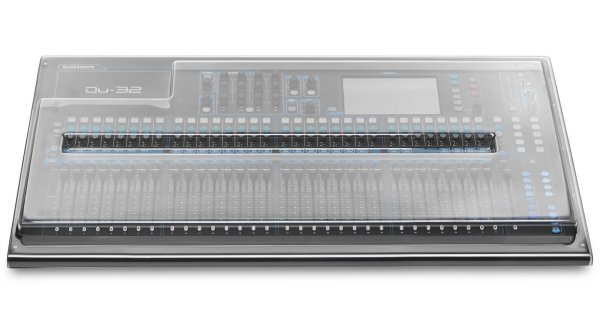 Cover for Allen & Heath QU-32 Mixer (Smoked/Clear)