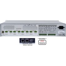 8-Channel 2000W Network-Enabled Power Amplifier with OPDAC8 and OPDante Cards (70V)