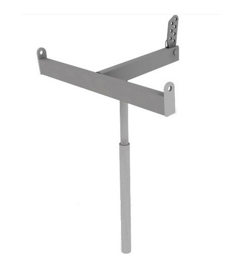 Bracket to allow pole mount of Mitus 206 (includes threaded pole)