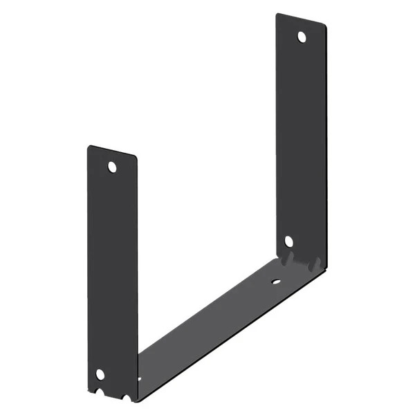 Vertical Wall-Mount U-Bracket for ARCHON 112 Loudspeaker, Black