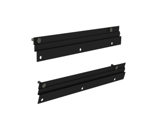 Vertical Wall metal stand to mount ARCHON 208S, Black