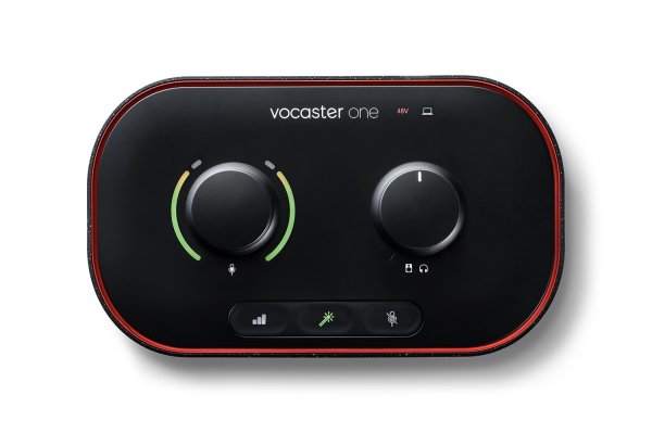 Podcast Audio Interface With USB-C (1-in / 2-out)