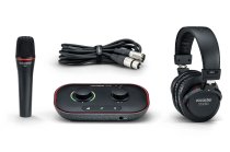Podcast Bundle With Vocaster One Audio Interface, Microphone and Headphones