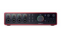 18-In, 16-Out USB Audio Interface With Four 4th Gen Scarlett Mic Preamps