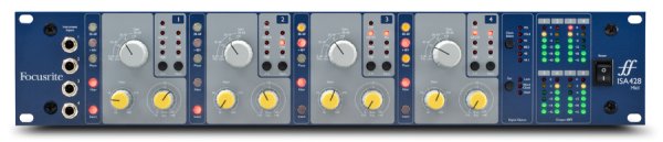 4-Channel Microphone Preamplifier