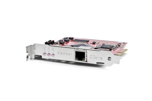 RedNet PCIeR Dedicated Dante Audio Interface Card with Network Redundancy