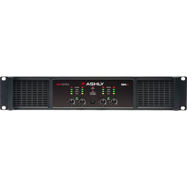 Rack-mountable 2000W 4-channel Power Amplifier
