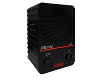 4" Active Dante Monitor Speaker 20W D-Class (Single)