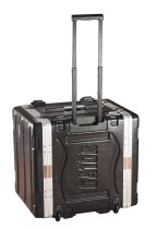 8U Polyethylene Roller Rack Case