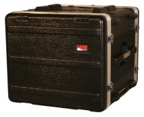 8U Polyethylene Roller Rack Case