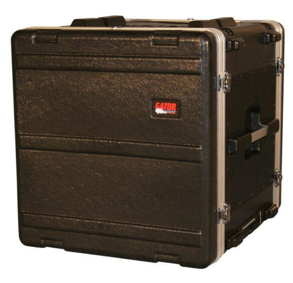 10U Roller Rack 19inch Deep Molded Polyethylene Rack Case