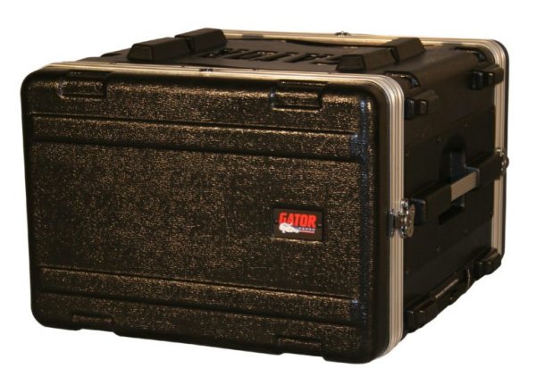 6U Roller Rack 19inch Deep Molded Polyethylene Rack Case